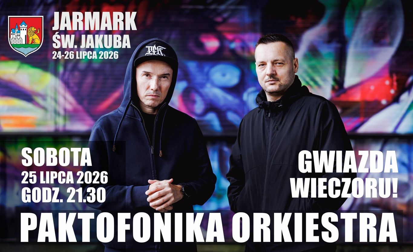 Paktofonika z orkiestrą – Jarmark św. Jakuba 2026